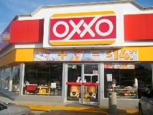 Oxxo market building in Riviera Nayarit